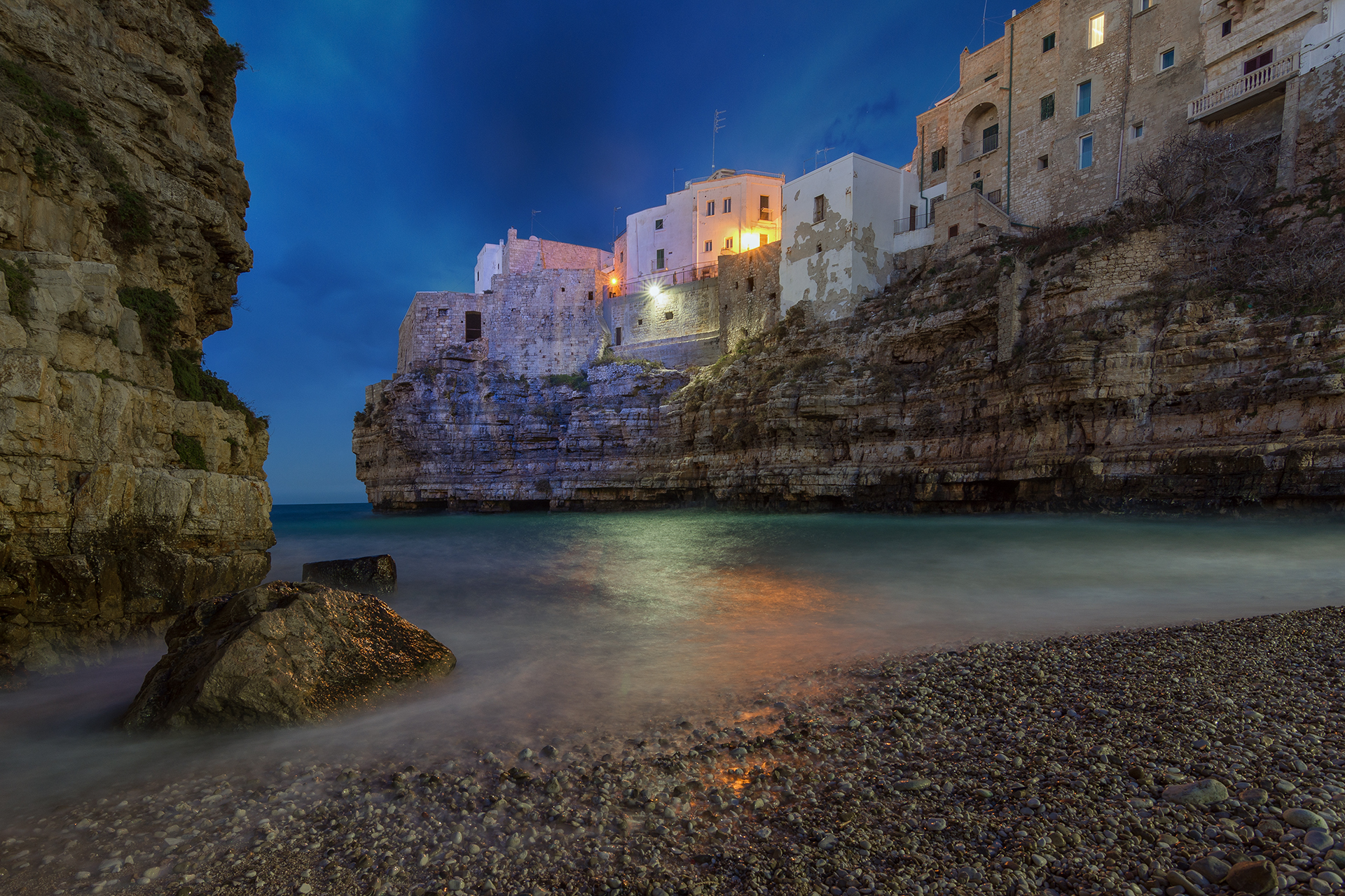 Lama Monachile en Polignano a Mare